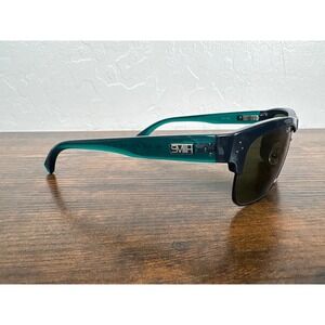 Smith Optics Serenade Sunglasses Pewter Jade Teal Half Rim Square Vintage Style